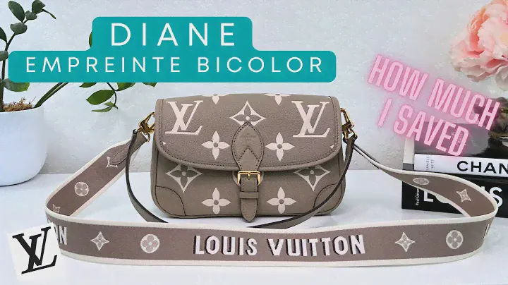 Louis Vuitton Diane Empreinte | How Much I Saved with the VAT Refund | Review, What Fits, Mod Shots