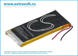 Аккумулятор для Apple ipod nano 6th generation, iPod Nano 6th, 616-0531 [110mAh]