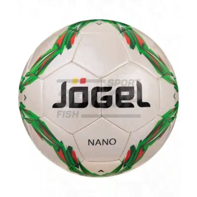 Мяч футбольный Jogel Nano №5 машин сшивка бутил камера 32 панели-0