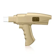 Water Light Nano Silicon Microcrystalline Painless Salon Facial Massager Beauty Skin Care Face Equipment (Gold)