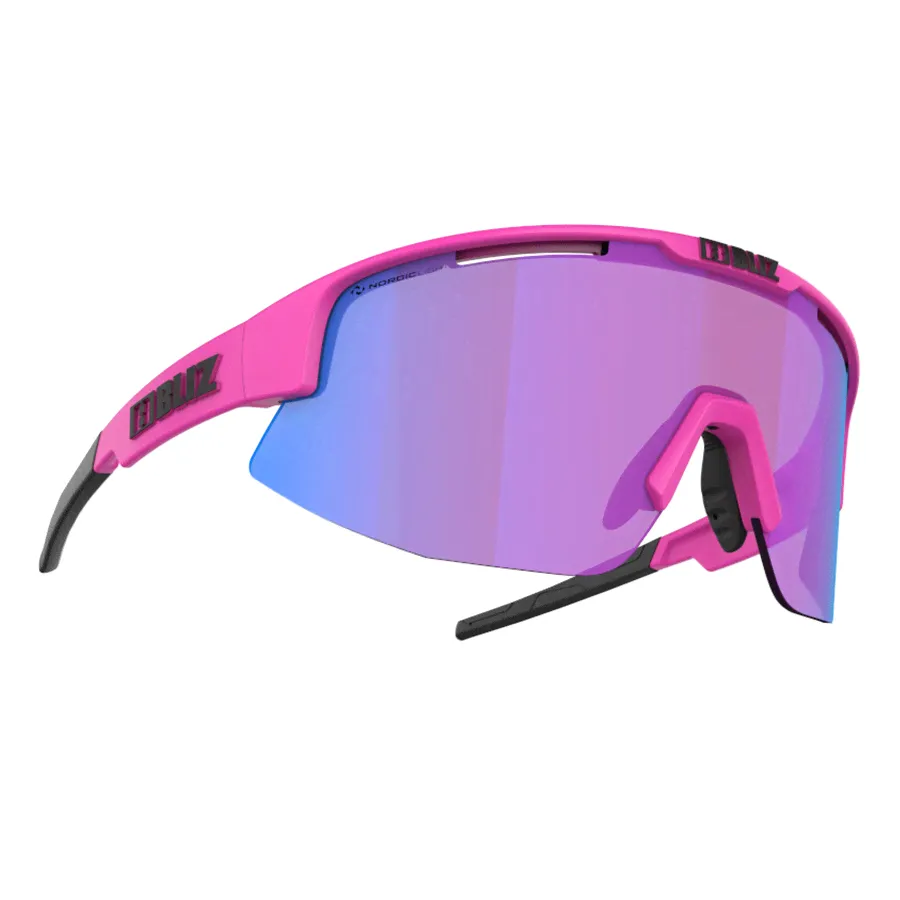 Очки Bliz Active Matrix Nano Optics Neon Pink Nordic Light-0