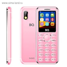 Сотовый телефон BQ M-1411 Nano Rose Gold, цвет розовое золото