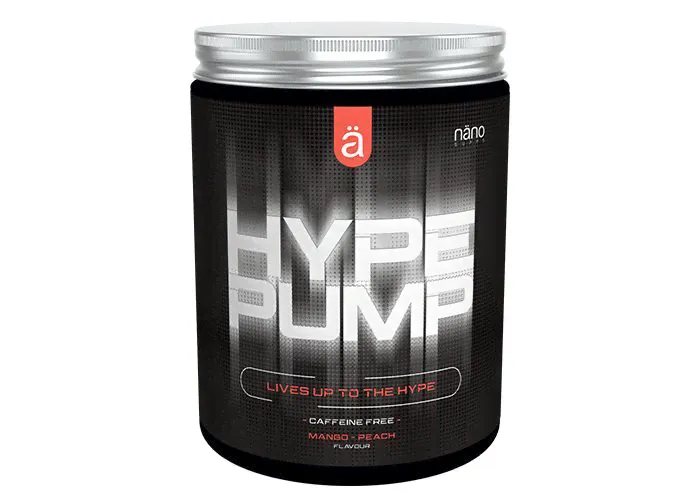 Предтренировочный комплекс ANANO Hype Pump со вкусом манго и персика, 420 грамм