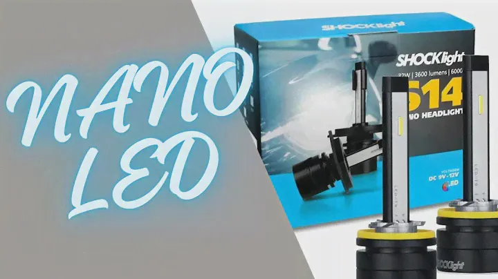 LÂMPADAS NANO LED SHOCK LIGHT - SÃO BOAS? FICA LEGAL NO CIVIC G10?