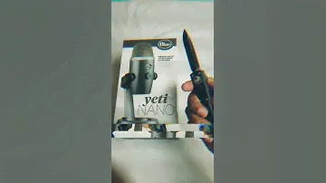 Brand New Blue Yeti Nano. Let's crack it open....