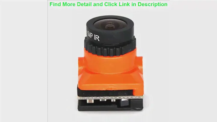 Top Black/Orange FPV Through Machine HD Camera 1500TVL With OSD Tuning Board Wide Angle 2.1MM FPV C