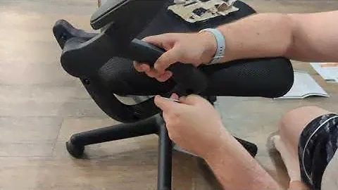 Mainstays Ergonomic Mesh Office Chair Unboxing and Assembly