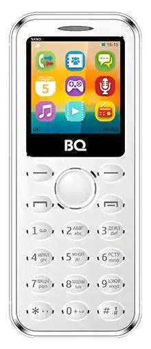 Телефон BQ 1411 Nano серебряный-1