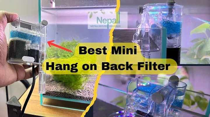 Try this Best mini HANG ON BACK filter for nano aquarium | Nepall mini HOB Aquarium Filter