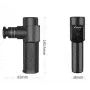 Массажный пистолет Merach Merrick Nano Pocket Massage Gun (MR-1537), серый