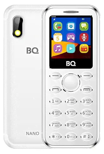 Телефон BQ 1411 Nano серебряный-0