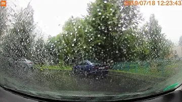 Как работает антидождь Grass Nano в условиях городских скоростей