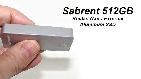 Sabrent 512GB Rocket Nano External Aluminum SSD Review