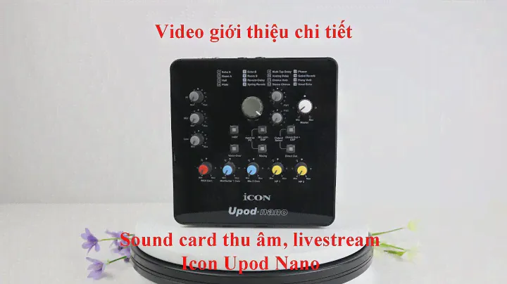 Sound card Icon Upod Nano