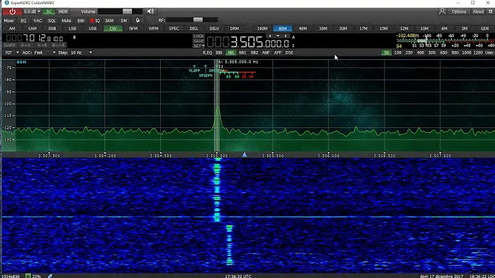 Colibri Nano SDR - Listening to very low signals