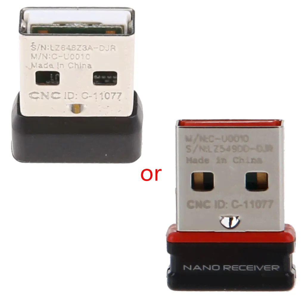 (Один) Новый приемник комплекта беспроводной клавиатуры и мыши Logitech-NANO small receiver-0