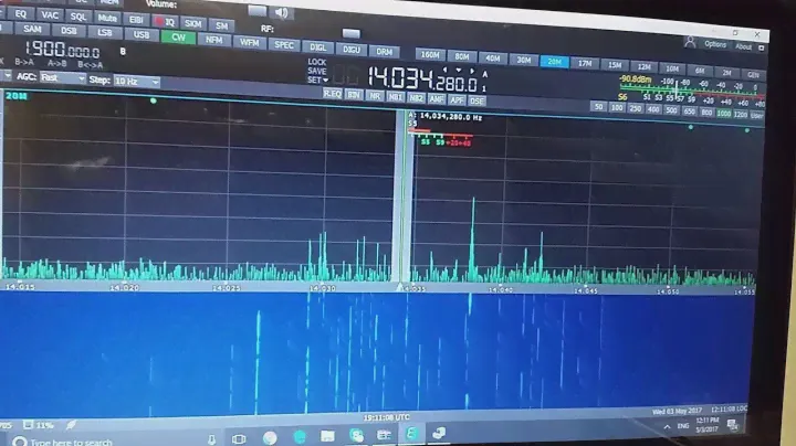 New ColibriNANO SDR HF USB Receiver 20m quick test