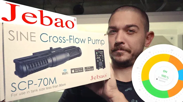 SCP 70M Jebao помпа течения с WiFi. Обзор, настройка, установка