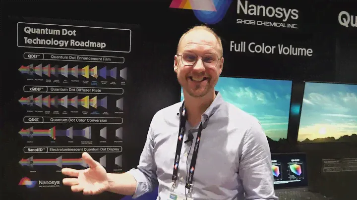 Nanosys at Display Week 2024, Quantum Dots everywhere! Nobel Prize 2023, QD-OLED, QD-EL, NanoLED...