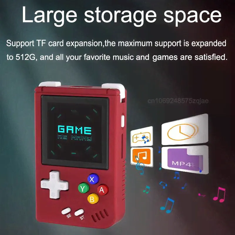 Портативная игровая приставка Anbernic rg nano 128G,в максимальной комплектации.-0
