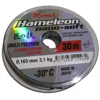 Леска Momoi Hameleon Nano-Soft Winter 0, 165мм 30м прозрачная