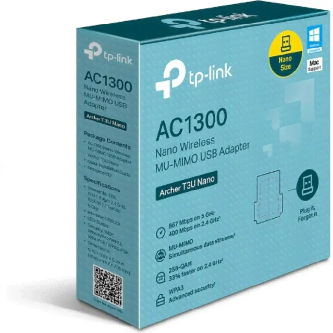 USB-адаптер TP-LINK Archer T3U Nano