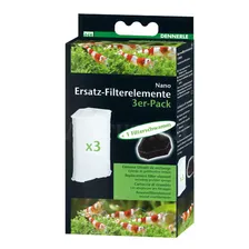 Картриджи для внутренних фильтров Dennerle Nano filter, 3 шт