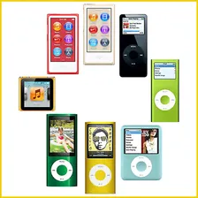 Apple iPod Nano 1st, 2nd, 3rd, 4th, 5th, 6th, 7th, 8th Generation/4GB, 8GB, 16GB