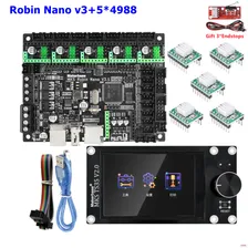 Makerbase MKS Robin Nano V3.1 плата управления TS35 сенсорный экран дисплей 32 бит материнская 3D