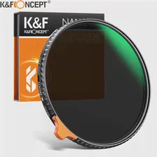🛍 K F Concept HD ND2 до ND400 фильтр объектива 9 стоп фейдер Легко регулируемая нейтральная плотность Nano-X II серии 49 мм 52 мм 58 мм