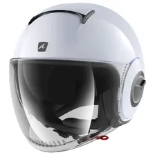 Шлем SHARK NANO BLANK White/Silver Glossy S