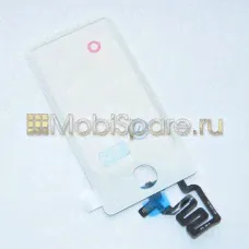 Тачскрин для Apple iPod Nano 7 - A1446 с кнопкой - белый - сенсорный экран