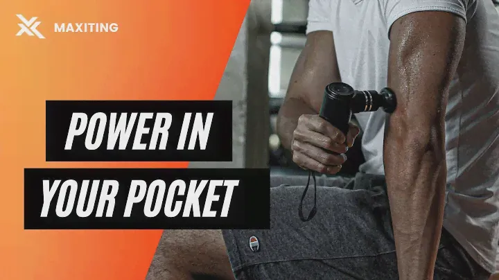 #AchiveMore Booster Mini Massage Gun | Power in your Pocket