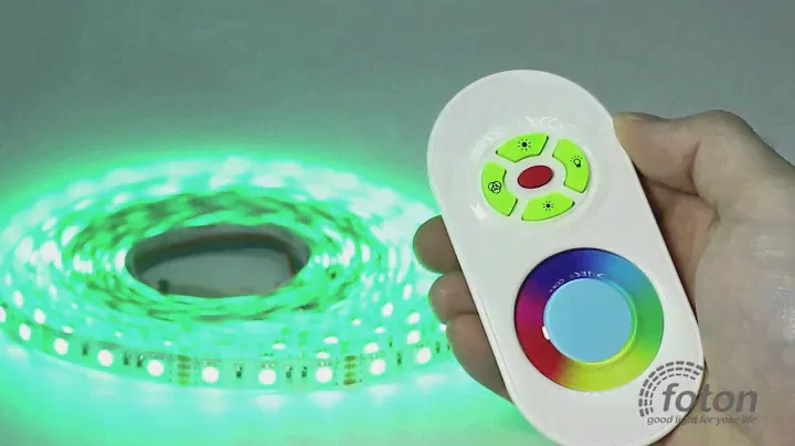 Радио контроллер RF RGB 18А White (Touch)