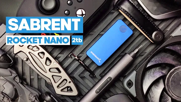 THIS EXTERNAL SSD IS SO DAMN SMALL | SABRENT ROCKET NANO 2TB | UNBOXING | REVIEW | TESTING | RAYTECH