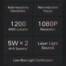 Лазерный мини-проектор для фильма Formovie R1 Nano 1080P, 1200Ansi-люмен (art.: 3920c263ba10e)