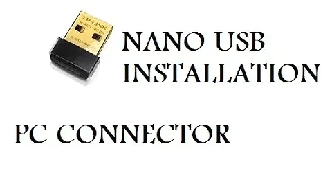 How to install tplink Nano wireless usb adapter TL WN725N !!!