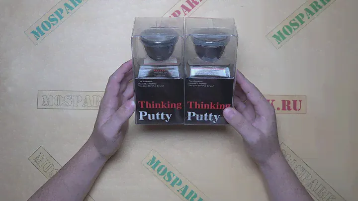 Магнитный пластилин Thinking Putty ZOYO  Обзор очень необычной и недорогой игрушки
