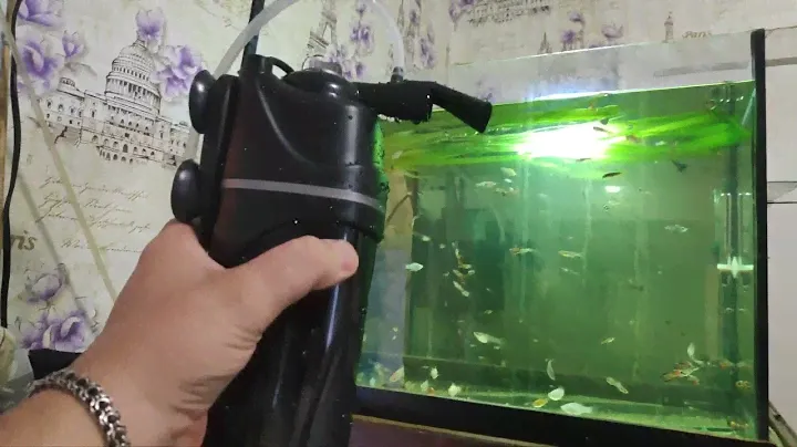 Внутренний фильтр Aquael Fan 3 Plus для аквариумов от 150 до 250 л, 12 Вт, 700 л/ч сборка установка