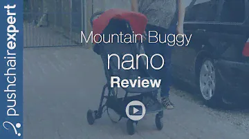 Mountain Buggy 2016 nano™ вблизи