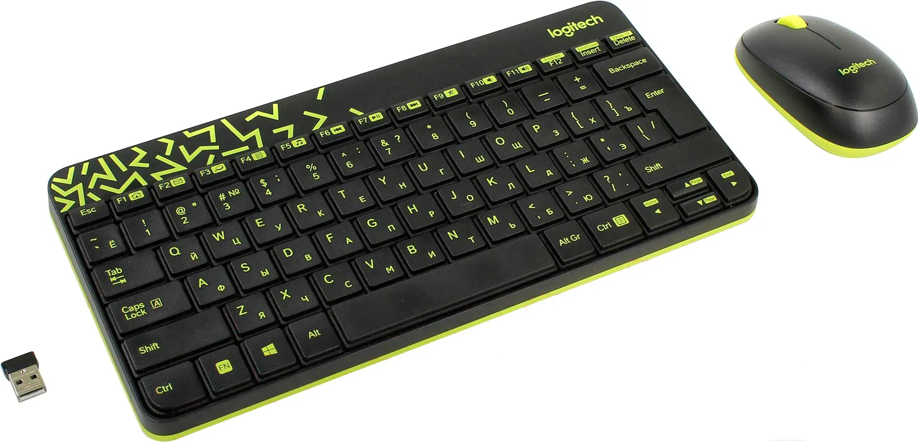 Комплект Logitech Wireless Desktop MK240 Nano-2