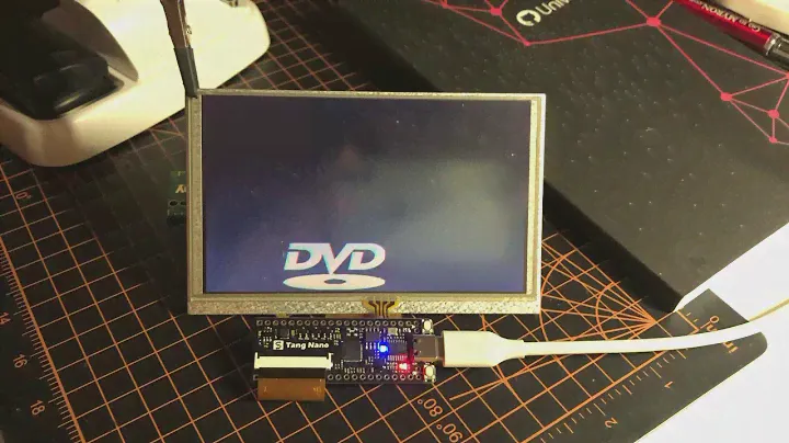 Sipeed Tang Nano DVD Screensaver